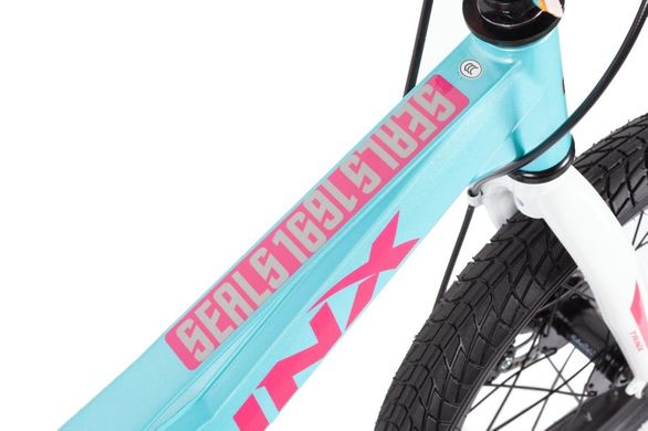Велосипед 16" Trinx SEALS16D блакитний з рожевим